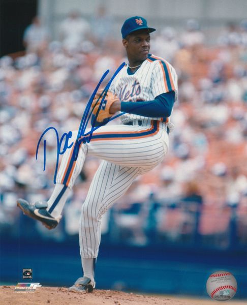 Dwight Gooden autograph 8x10, New York Mets