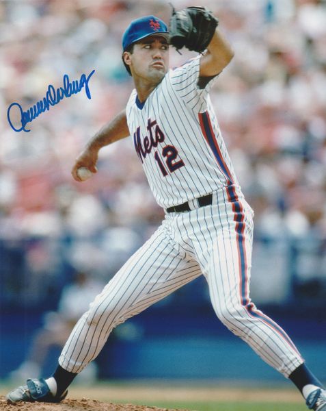 Ron Darling autograph 8x10, New York Mets