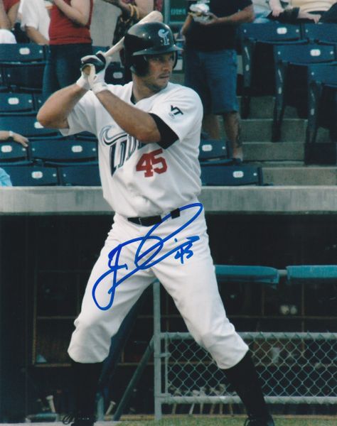 Jason Dubois autograph 8x10, Norfolk Tides