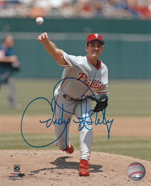 Andy Ashby autograph 8x10, Philadelphia Phillies