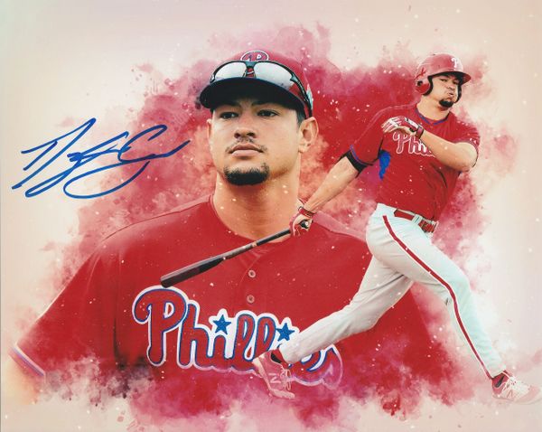 Dylan Cozens autograph 8x10, Philadelphia Phillies, custom edit