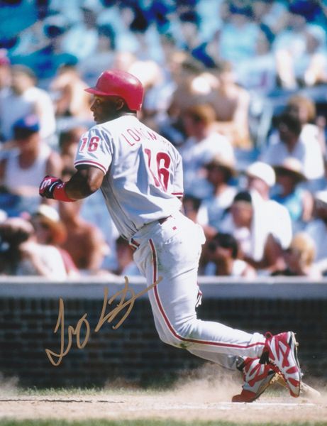 Tony Longmire autograph 8x10, Philadelphia Phillies