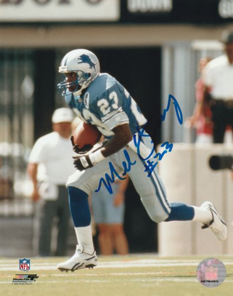 Mel Gray autograph 8x10, Detroit Lions