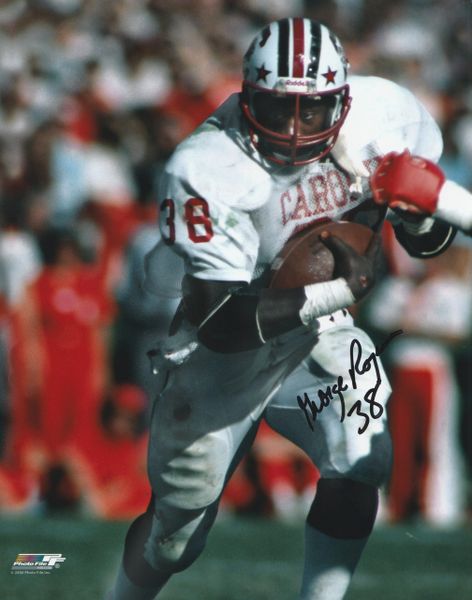 George Rogers autograph 8x10, South Carolina Gamecocks