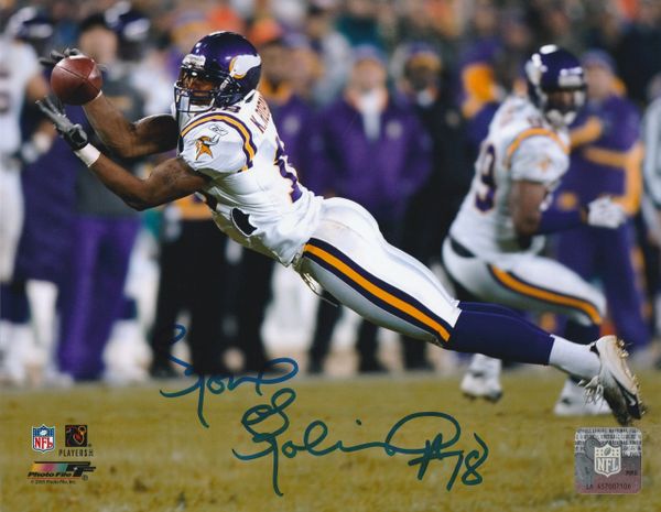 Koren Robinson autograph 8x10, Minnesota Vikings