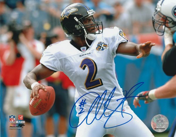 Anthony Wright autograph 8x10, Baltimore Ravens