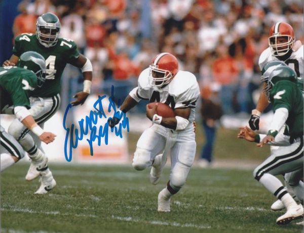 Earnest Byner autograph 8x10, Cleveland Browns #44