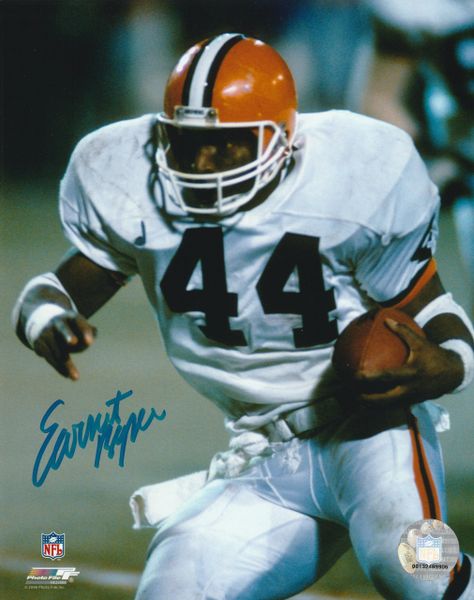 Earnest Byner Browns 8-1 8x10 Autographed Signed Photo - Certified Authentic