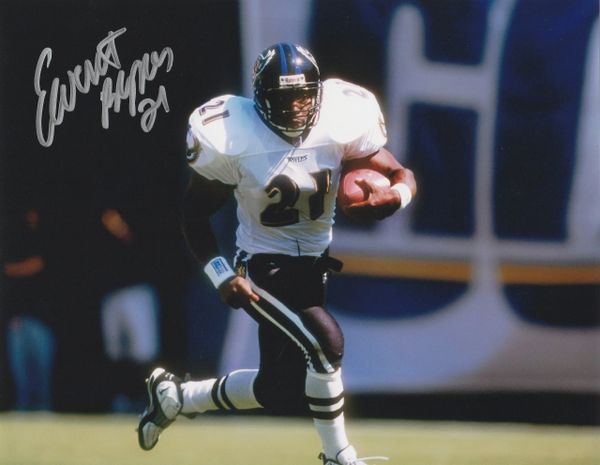 Earnest Byner autograph 8x10, Baltimore Ravens