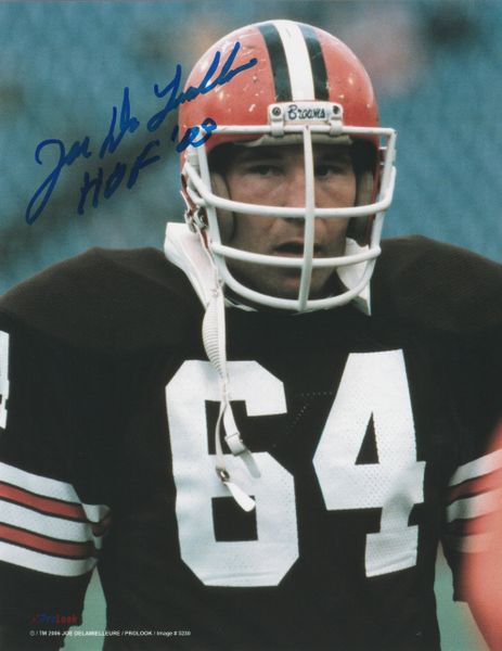 Joe DeLamielleure HOF 03 Autographed 8x10 Photo