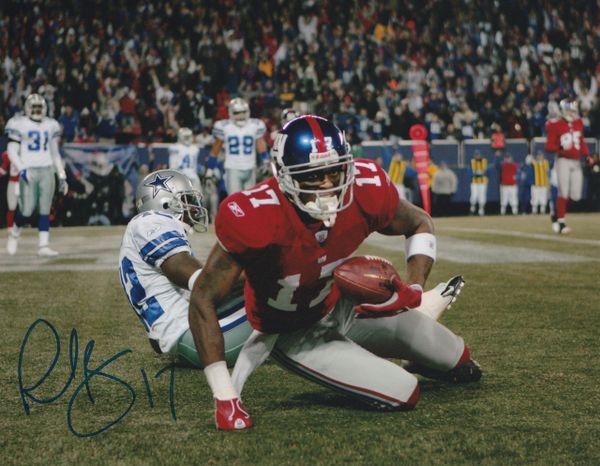 Plaxico Burress autograph 8x10, New York Giants