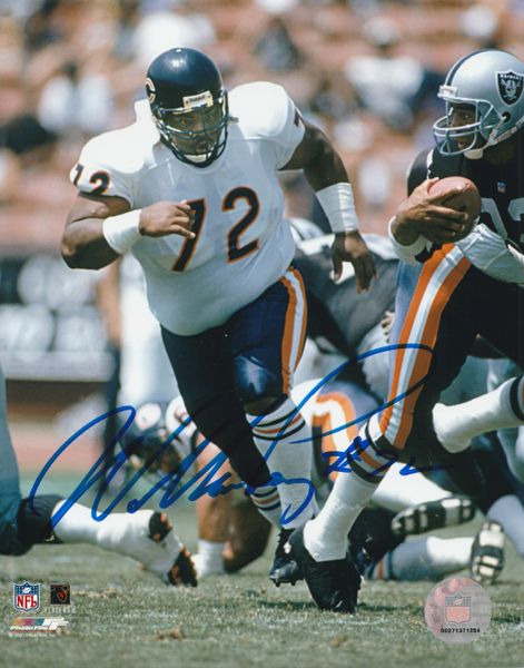 William Perry autograph 8x10, Chicago Bears