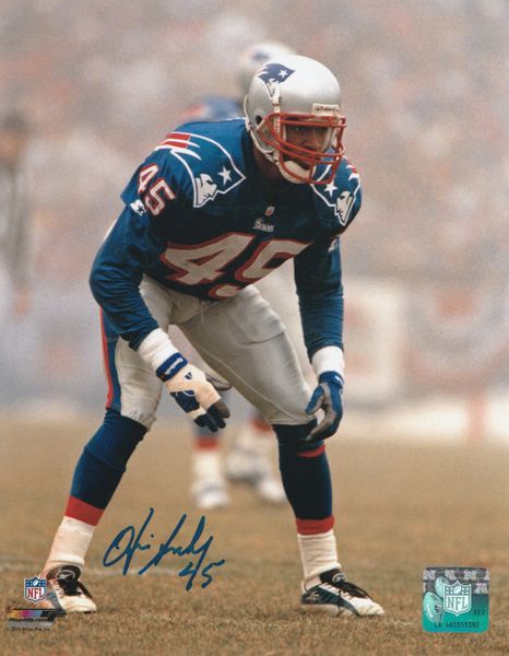 Otis Smith autograph 8x10, New England Patriots