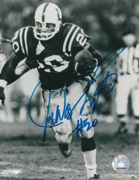 Joe Washington autograph 8x10, Baltimore Colts