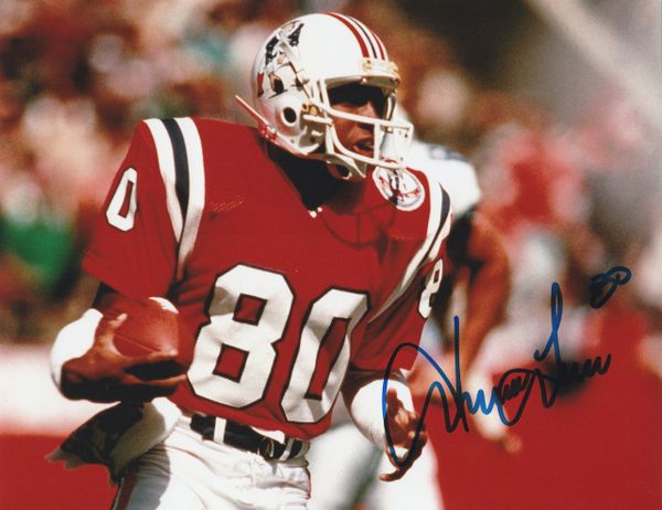 Irving Fryar New England Patriots Signed Vintage 8×10 Photo (JSA)- Free  Shipping