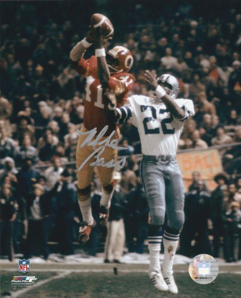 Mike Bass autograph 8x10, Washington Redskins