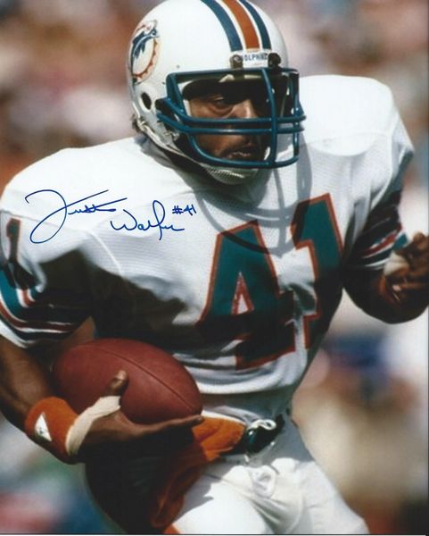 Fulton Walker autograph 8x10, Miami Dolphins
