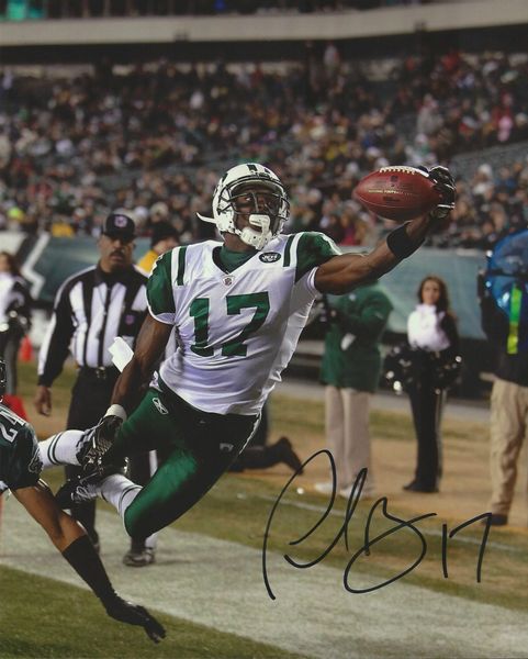 Plaxico Burress autograph 8x10, New York Jets