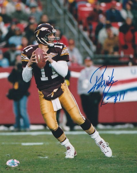 Patrick Ramsey autograph 8x10, Washington Redskins