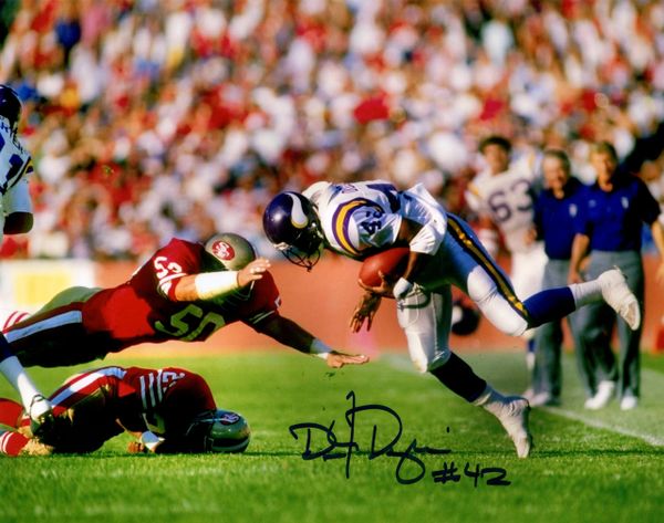 D. J. Dozier autograph 8x10, Minnesota Vikings
