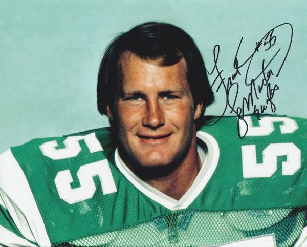 Frank LeMaster autograph 8x10, Philadelphia Eagles