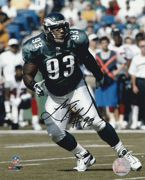 Levon Kirkland autograph 8x10, Philadelphia Eagles