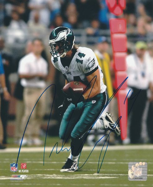 Riley Cooper autograph 8x10, Philadelphia Eagles
