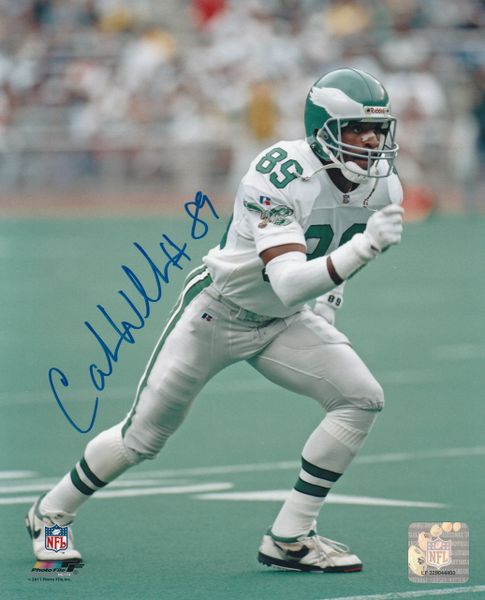 Calvin Williams autograph 8x10, Philadelphia Eagles