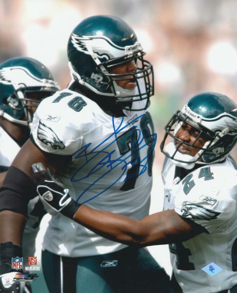 Brodrick Bunkley autograph 8x10, Philadelphia Eagles