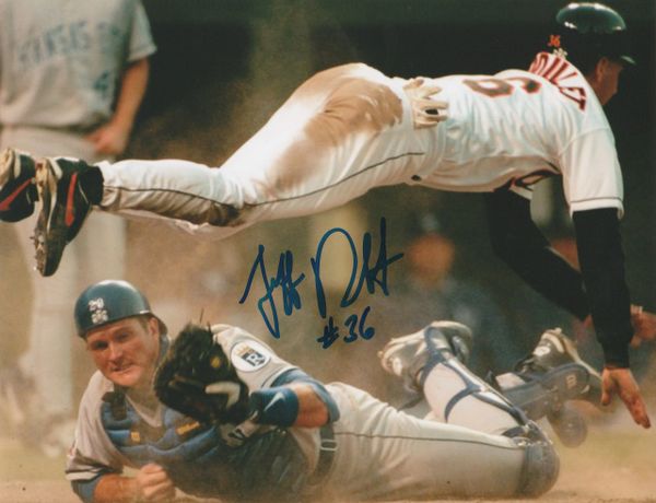Jeff Reboulet autograph 8x10, Baltimore Orioles