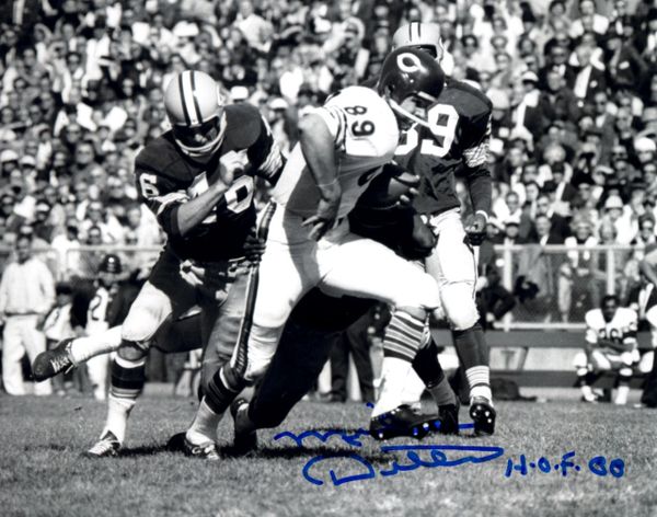 Otis Wilson & Steve McMichael autograph 11x14, Chicago Bears