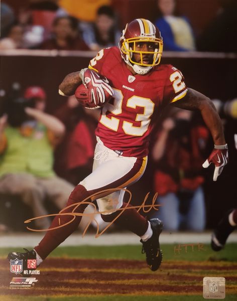 DeAngelo Hall autograph 11x14, Washington Redskins, HTTR