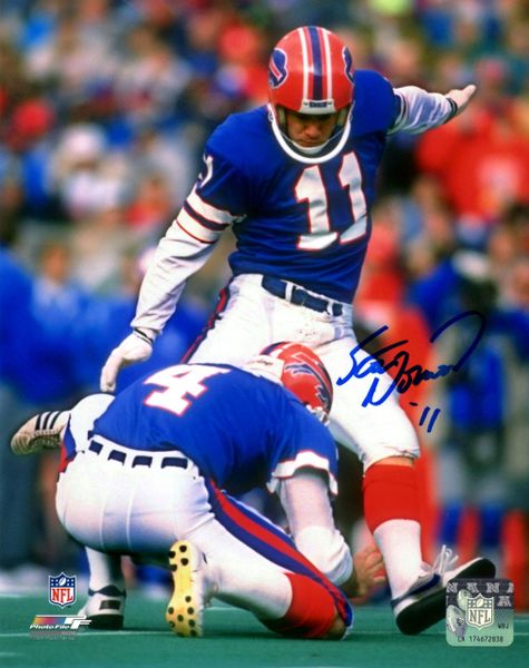 Scott Norwood Wide Right Autographed Signed Photo Buffalo Bills SB Psa