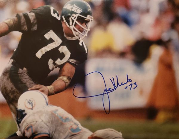 Joe Klecko autograph 11x14, New York Jets