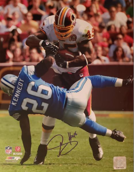 Mike Sellers autograph 11x14, Washington Redskins