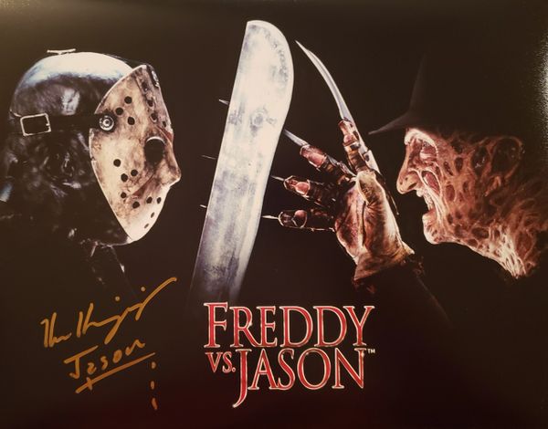 Ken Kerzinger autograph 11x14, Freddy vs. Jason, Jason Voorhees