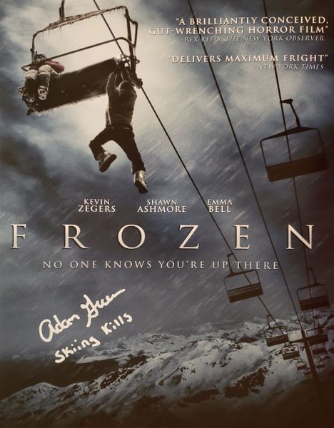 Adam Green autograph 11x14, Frozen, Skiing Kills