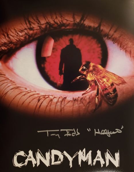 Tony Todd autograph 11x14, Candyman, Hellfest