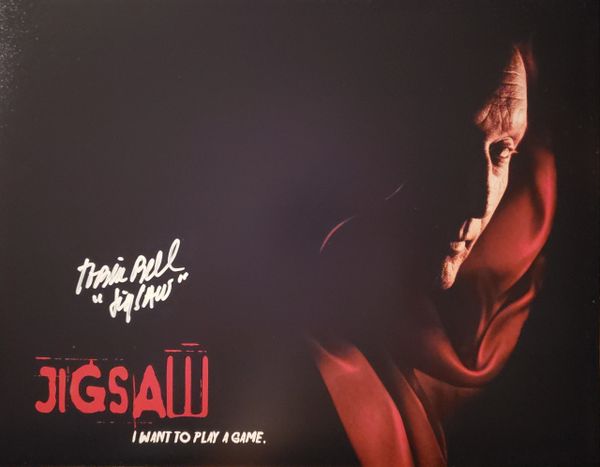 Tobin Bell autograph 11x14, Jigsaw