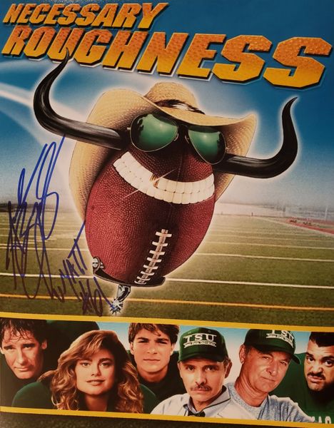 Andrew Bryniarski autograph 11x14, Necessary Roughness, Wyatt