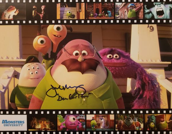 Joel Murray autograph 11x14, Monsters University, Don Carlton