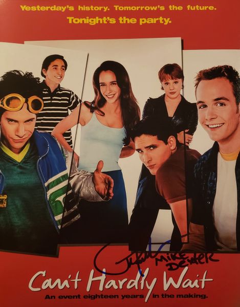 Peter Facinelli autograph 11x14, Can't Hardly Wait, Mike Dexter