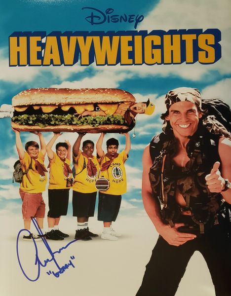 Aaron Schwartz autograph 11x14, Disney's Heavyweights, Gerry