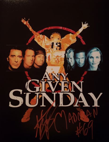 Andrew Bryniarski autograph 11x14, Any Given Sunday, Madman