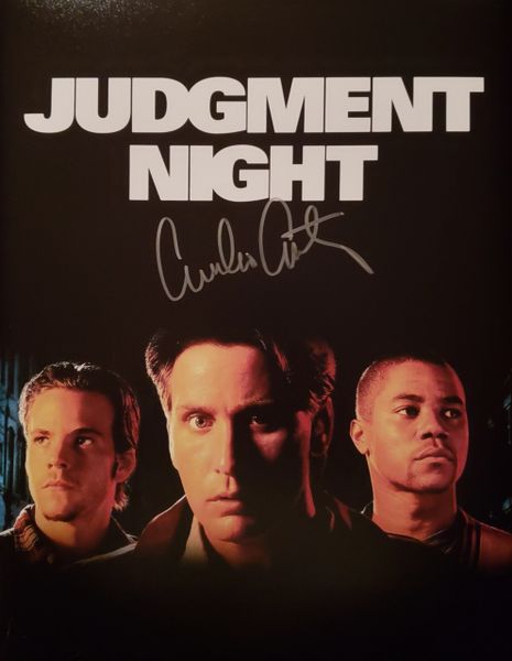 Emilio Estevez autograph 11x14, Judgment Night