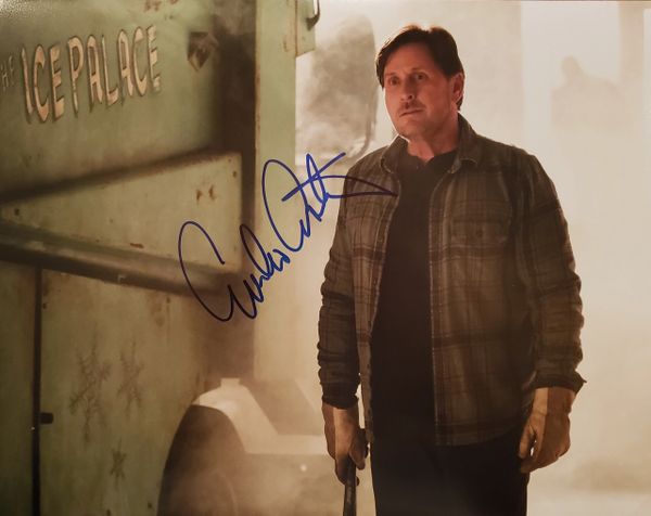 Emilio Estevez autograph 11x14, The Mighty Ducks: Game Changers