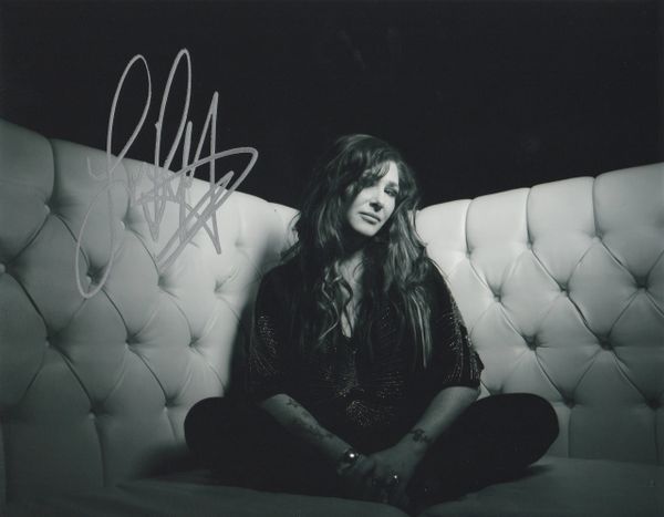 Tiffany autograph 8x10, singer