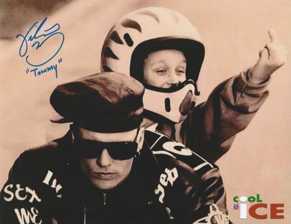 Victor DiMattia autograph 8x10, Cool As Ice, Tommy