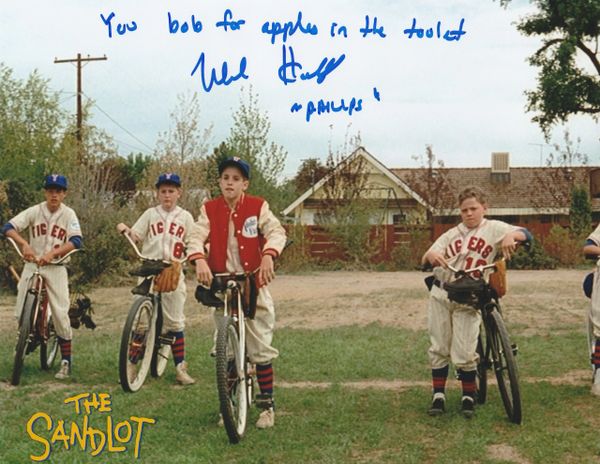 Wil Horneff autograph 8x10, The Sandlot, 2 inscriptions!