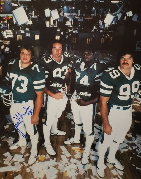 Joe Klecko autograph 16x20, New York Jets, Sack Exchange
